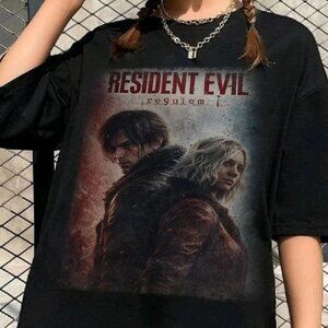 Resident Evil Requiem 2026 Umbrella Corps Horror Game Unisex T-Shirt